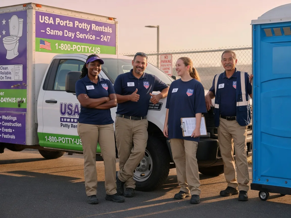 Porta Potty Rental company in Santa Fe, TX